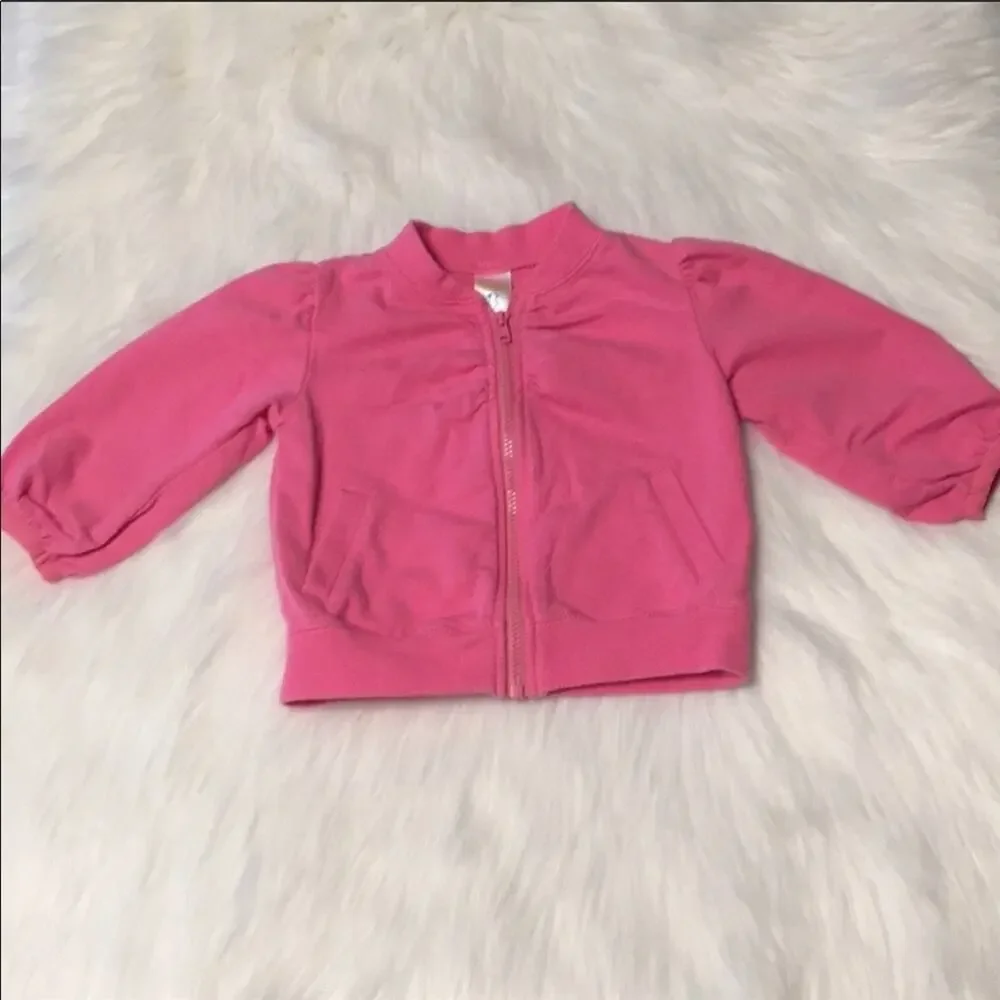 Old Navy Pink french terry sweat suit Size 3-6M